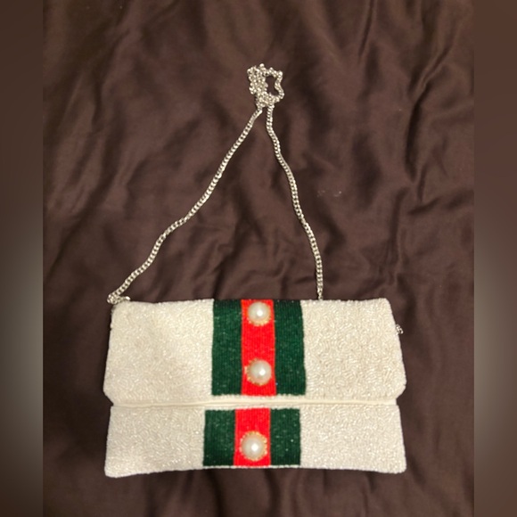 Boutique clutch beaded bag - Picture 1 of 2